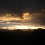 Coucher de soleil sur les Pyrénées