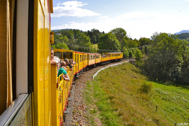 Train jaune de cerdagne